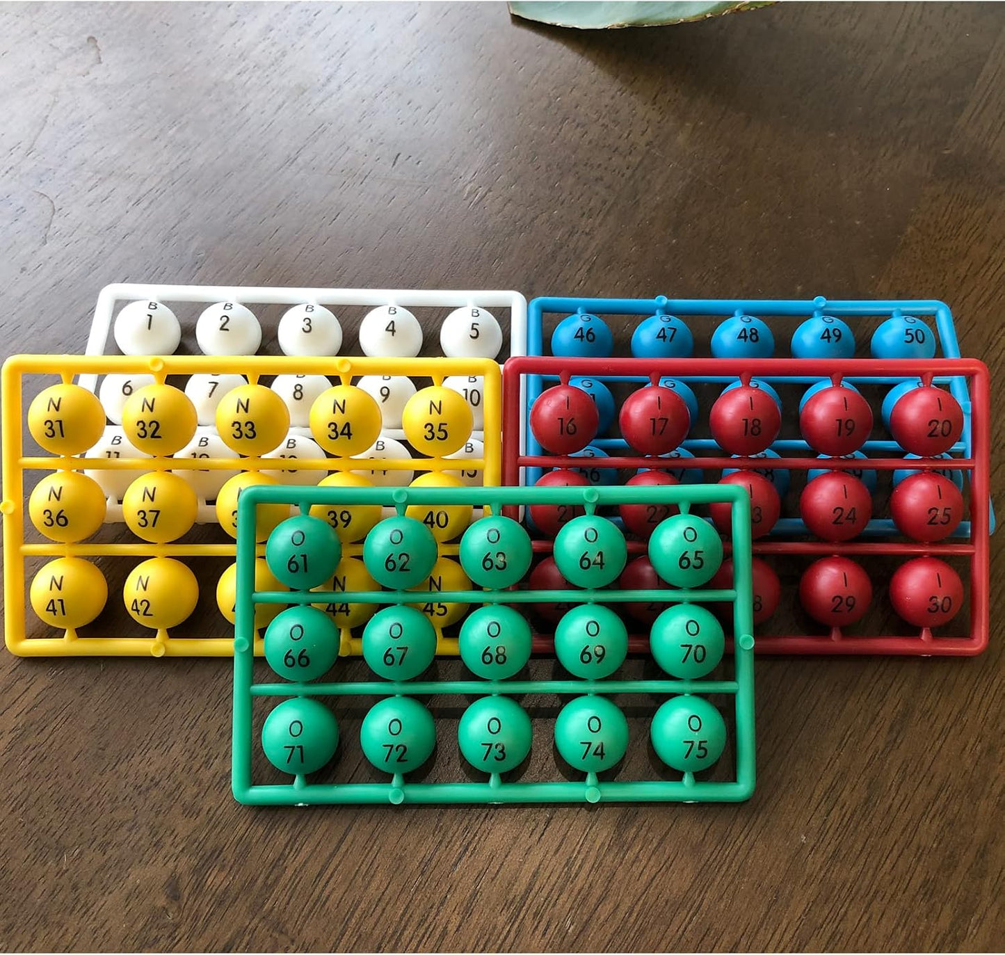 Yuanhe Juego de Bingo Deluxe - Incluye jaula de metal, 500 fichas d...