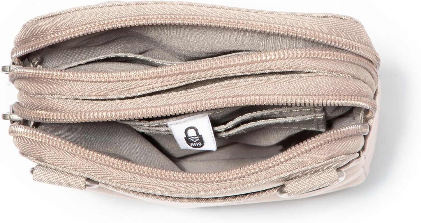 Baggallini Take Two Rfid Crossbody moderno para mujer