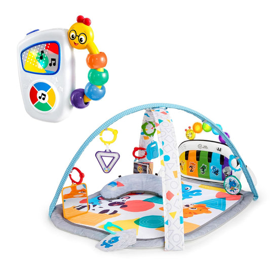 Baby Einstein Kickin Tunes - Paquete 5 en 1, gimnasio de descubrimi...