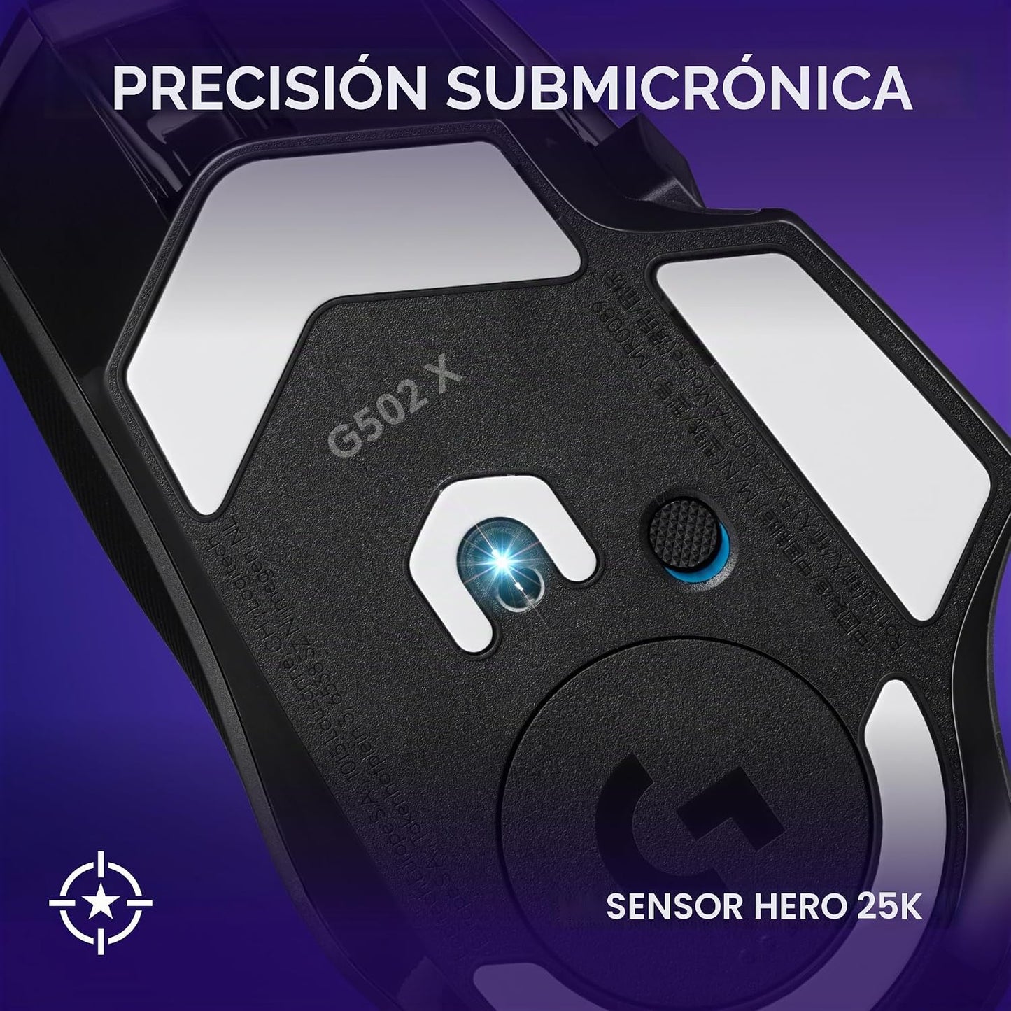 Logitech G502 X PLUS - Mouse inalámbrico para juegos y G515 LIGHTSP...