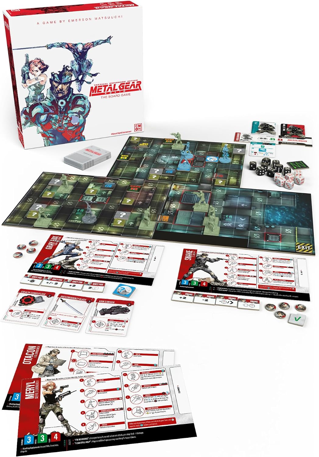 Metal Gear Solid El juego de mesa | Juego de estrategia, campaña de...