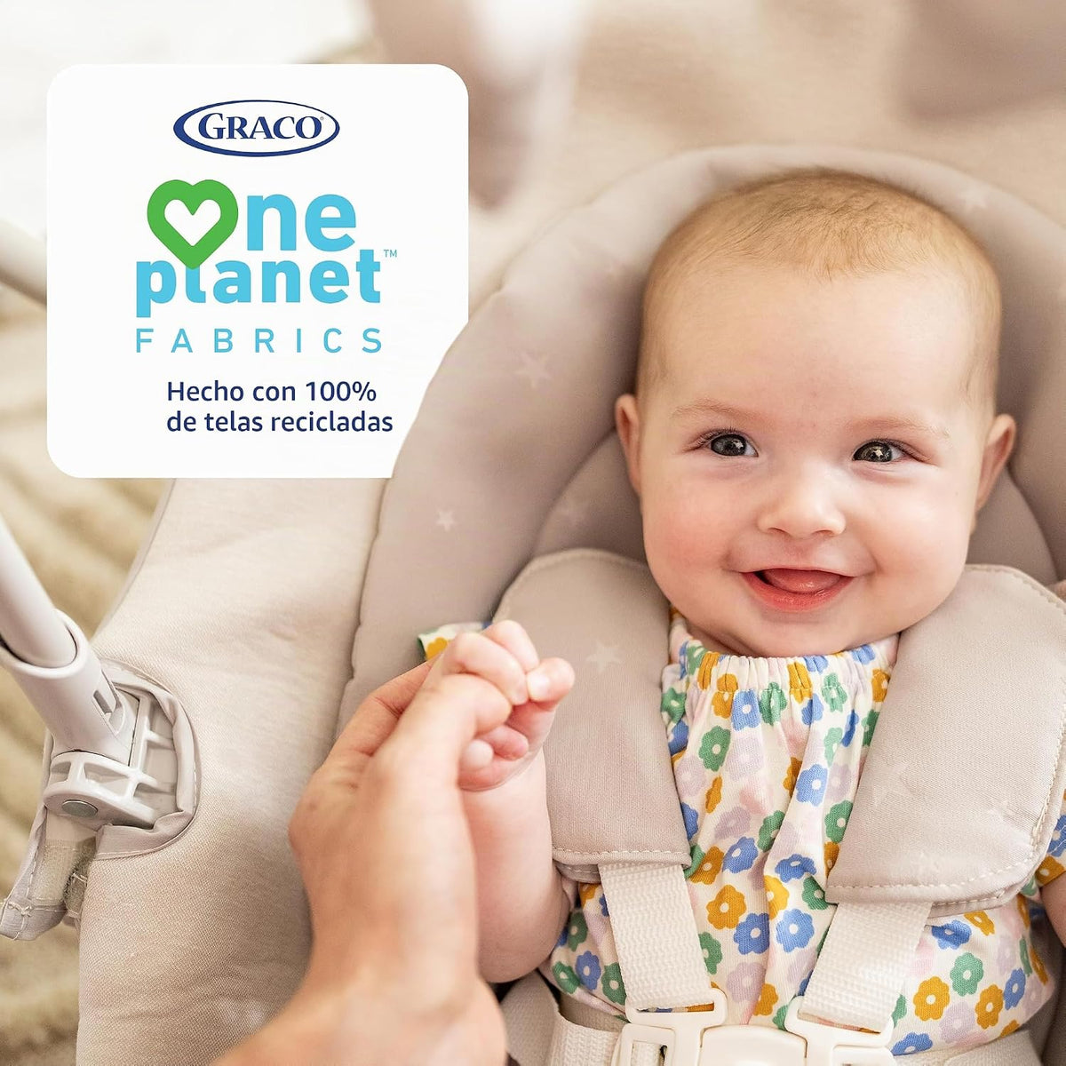Graco Made2Grow Silla alta convertible 5 en 1 ajustable para bebé a...