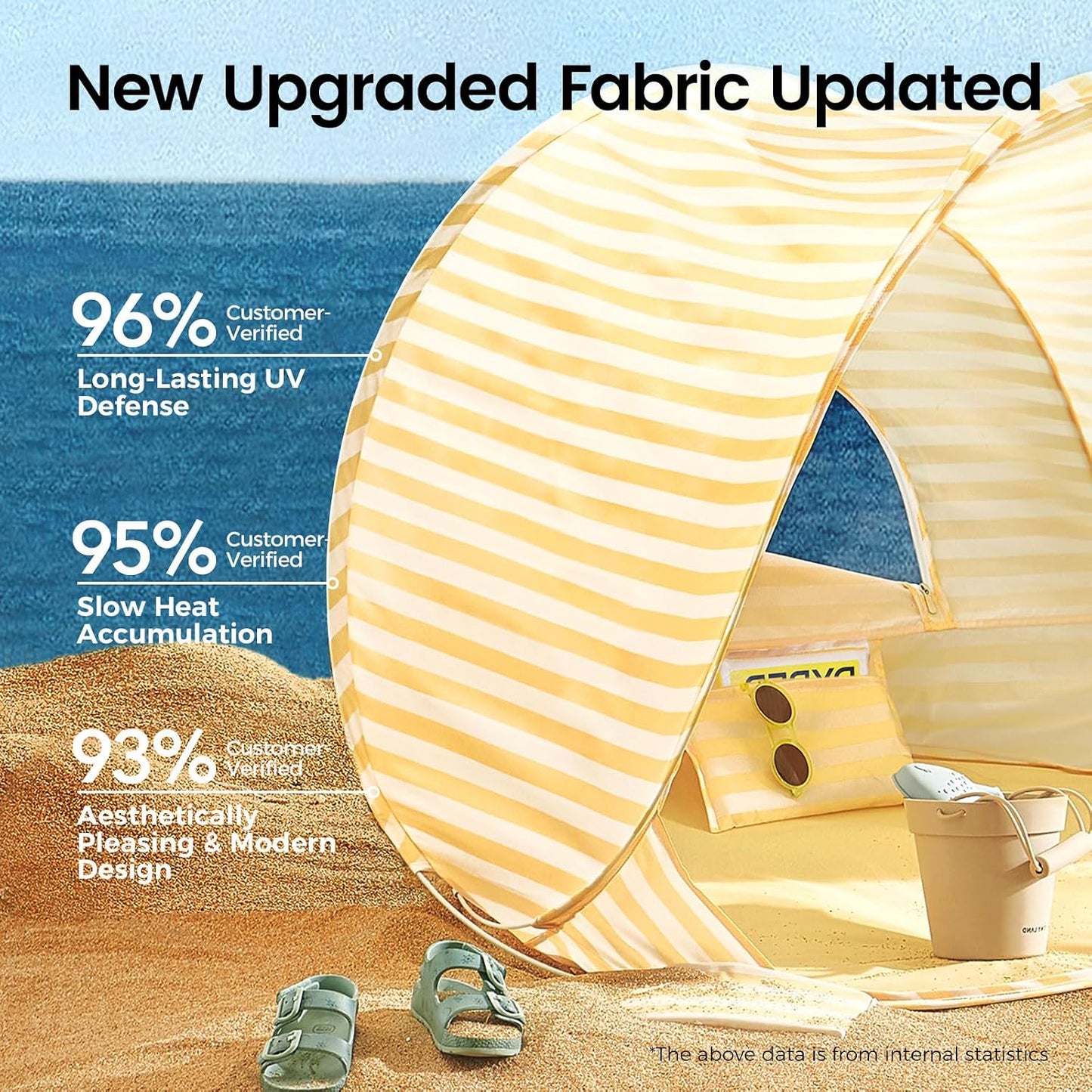 Tiny Land Tienda de campaña de playa para bebés \u2013 Tienda de ca...