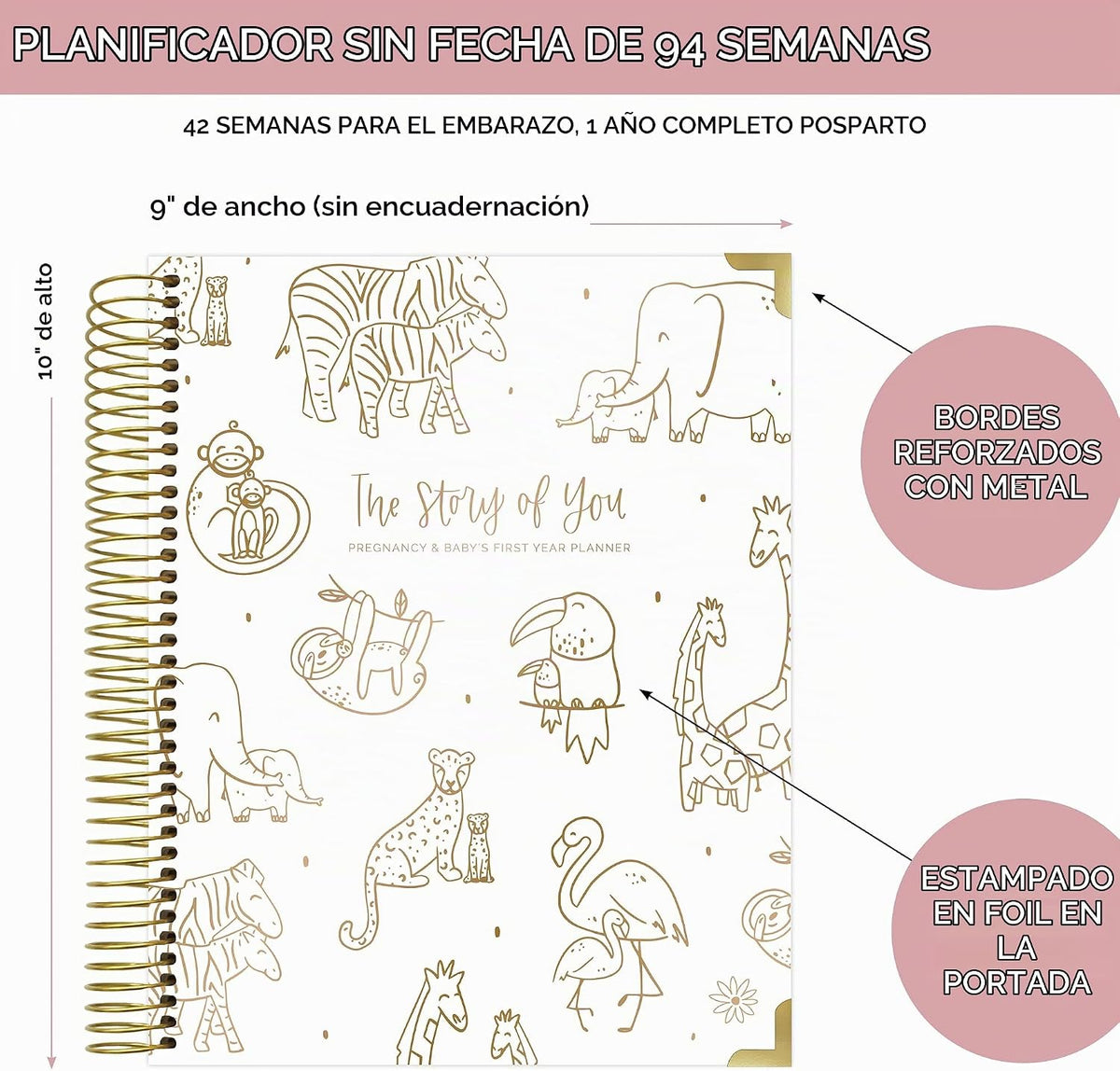 bloom daily planners Nuevo Calendario Planificador de Embarazo y Pr...