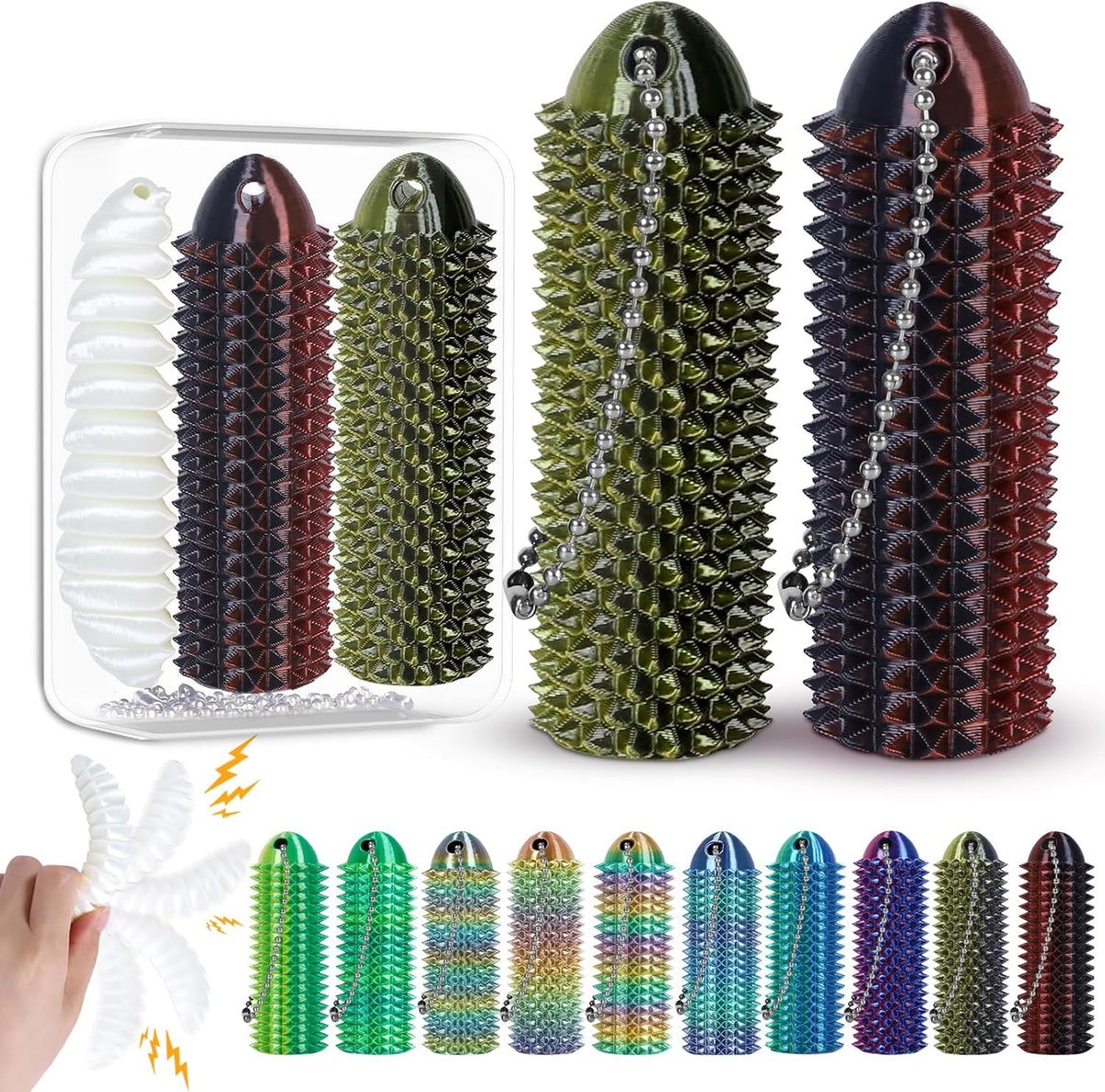 Little Ouchies Pain Fidget - Herramienta de estimulación portátil,...