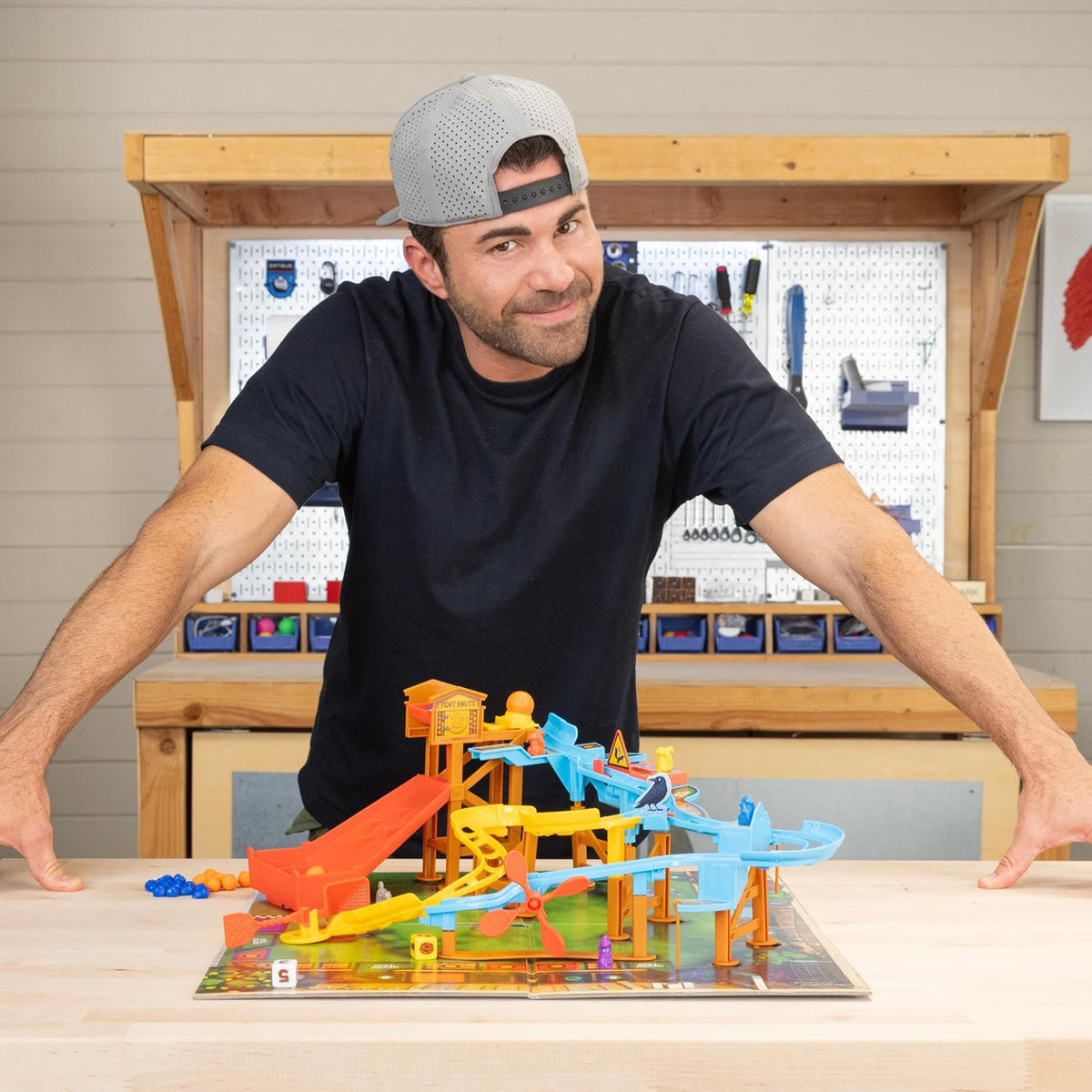 CrunchLabs Squirrel Dash, juego de mesa para niños para una noche d...