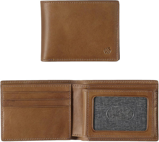 Johnston &amp; Murphy Rhodes Billetera 2 en 1 para hombre, color ma...