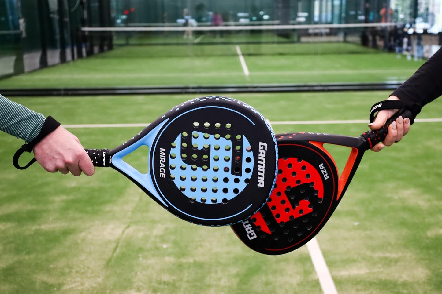 Gamma Mirage - Raqueta de pádel \u2013 Forma redonda para perdón y...