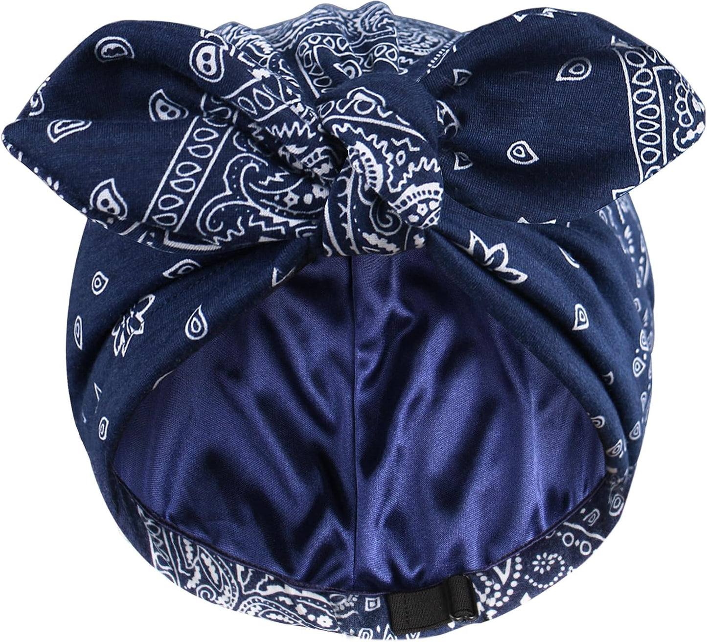 Ababalaya Gorros con forro de satén para mujeres, gorros para quimi...