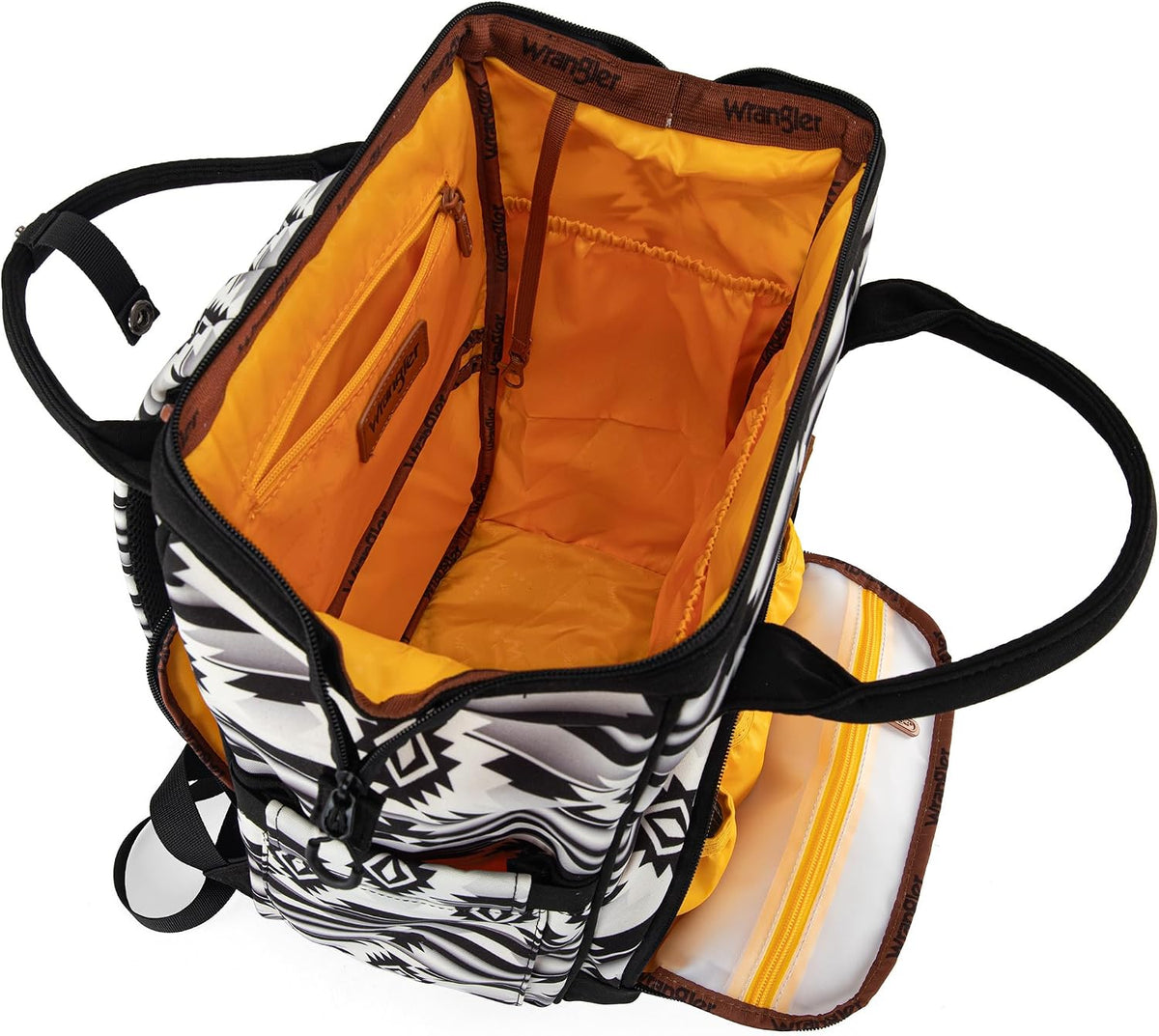 Wrangler - Mochila Azteca Organizada, Mochila de Día, Bolsa de Viaj...