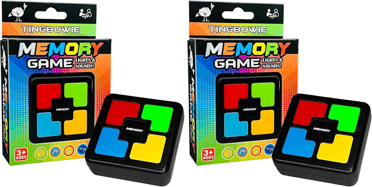 tingbowie Juego de memoria iluminado, juguete electrónico de mano,...