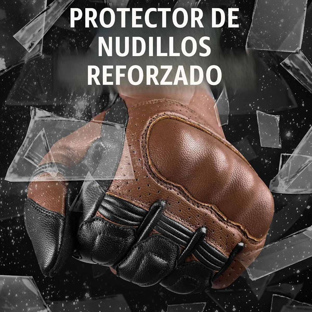 J.A.G. Guantes de motocicleta \u2013 Guantes de motocicleta perfora...