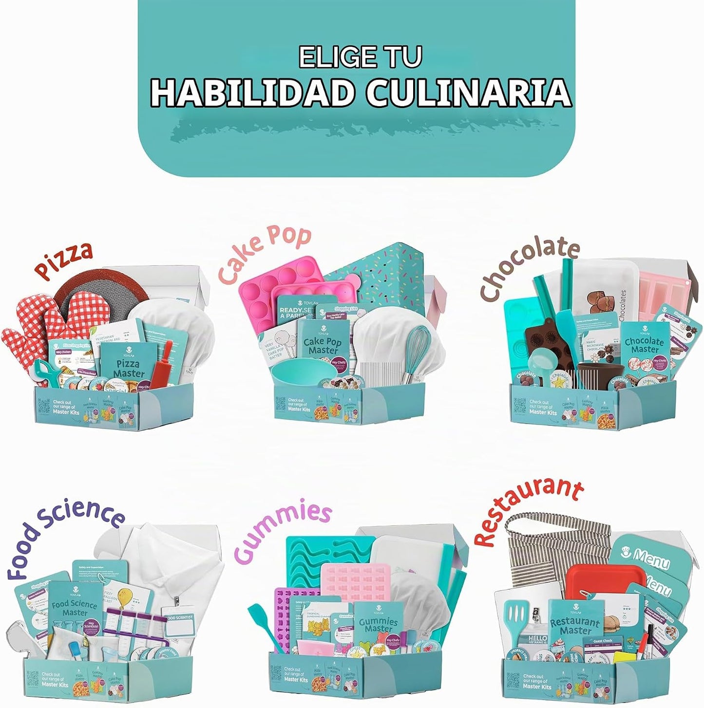 Tovla Jr. Kit de fabricación de chocolate real para niños | Aprende...