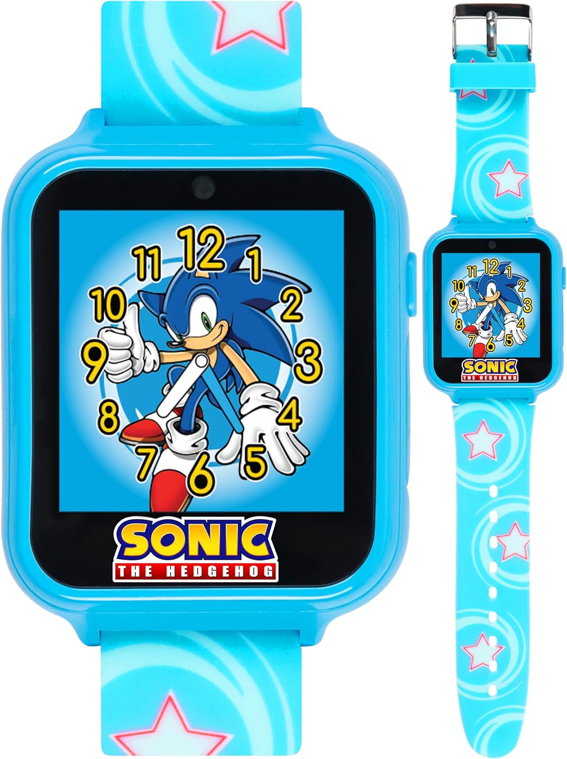 Accutime Niños SEGA Sonic El Erizo Azul Reloj Inteligente Educativo...