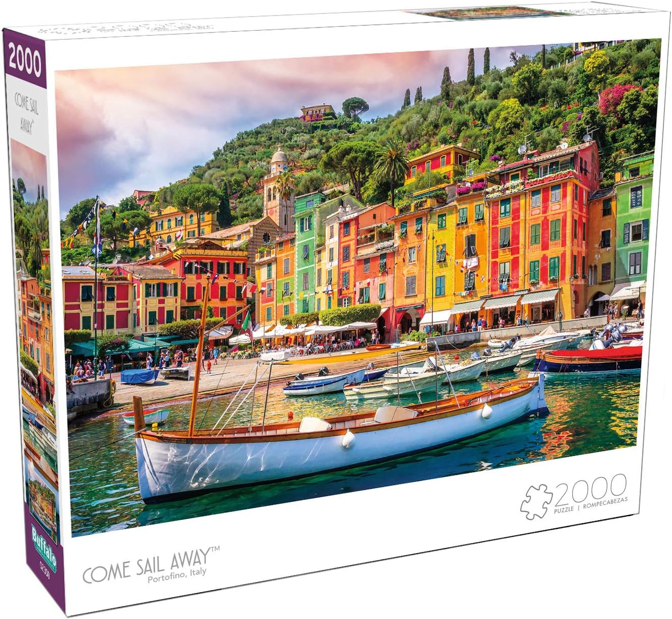Buffalo Games - Come Sail Away - Portofino, Italia - Rompecabezas d...