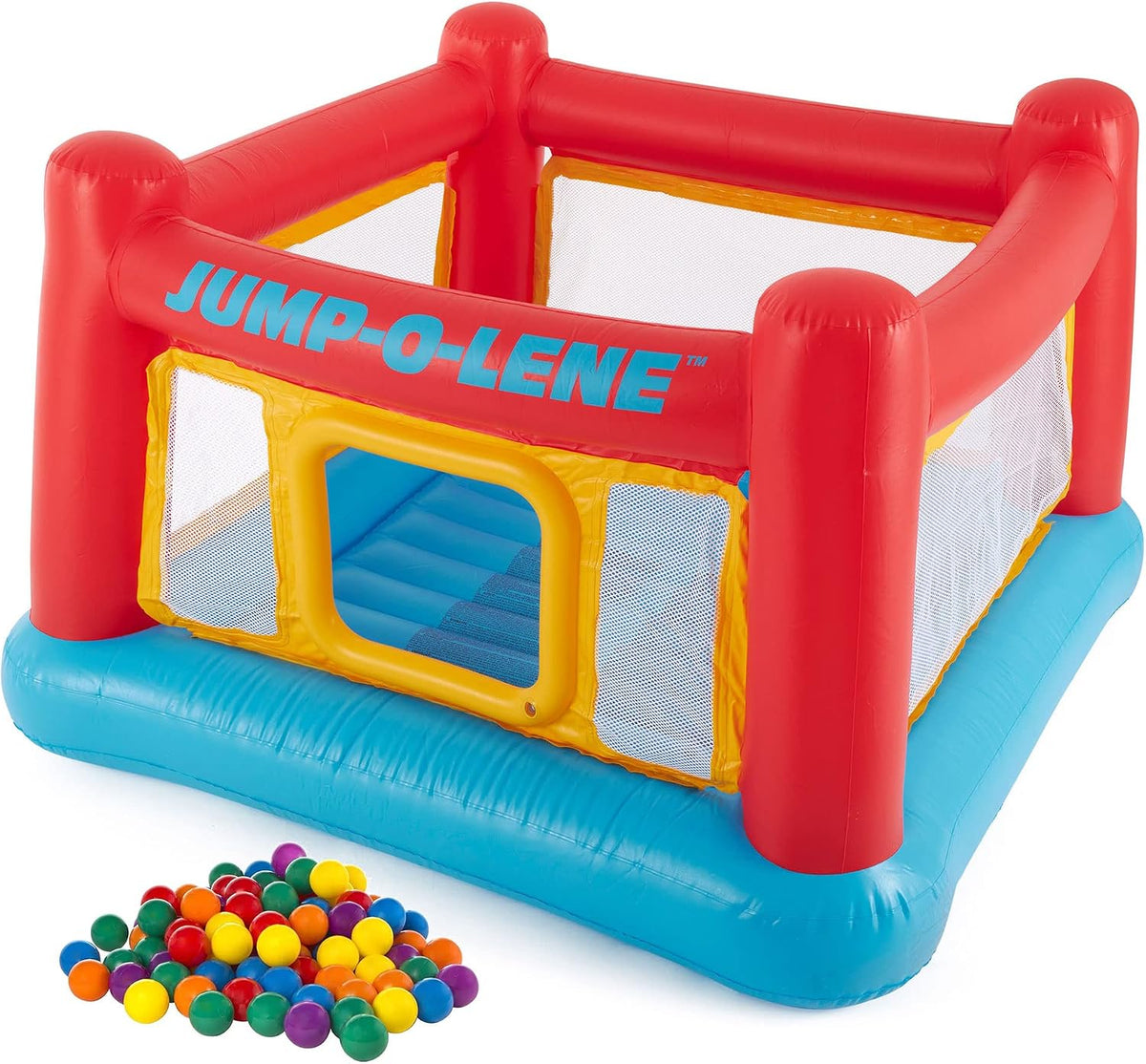 INTEX Jump-O-Lene - Cama elástica inflable para cama elástica y div...