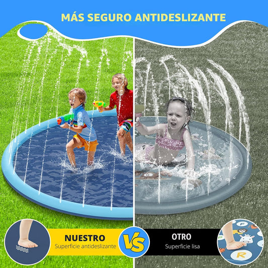 Alfombrilla antideslizante para niños y perros, alfombra de juego e...