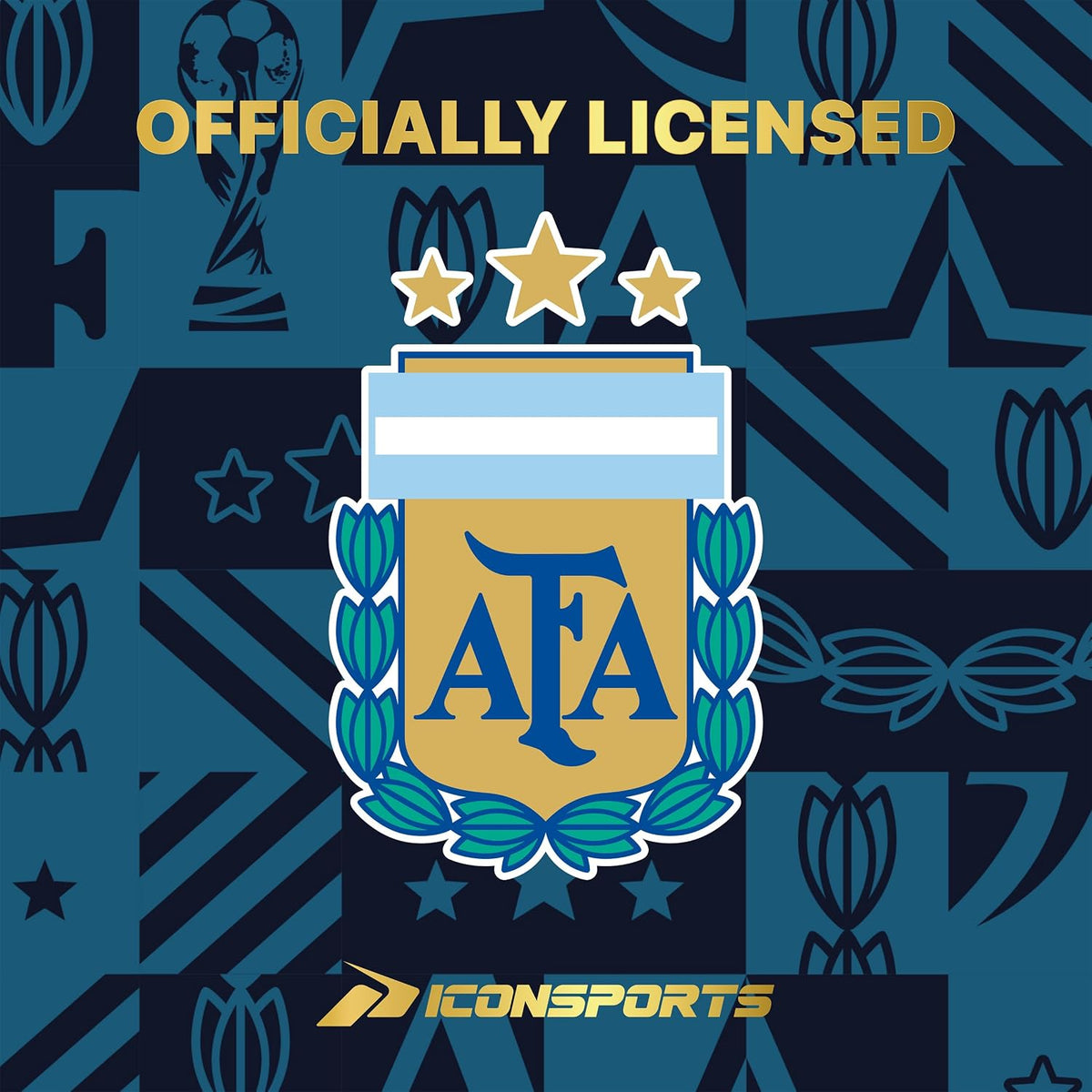 Icon Sports - Balón de fútbol oficialmente licenciado de la Asociac...