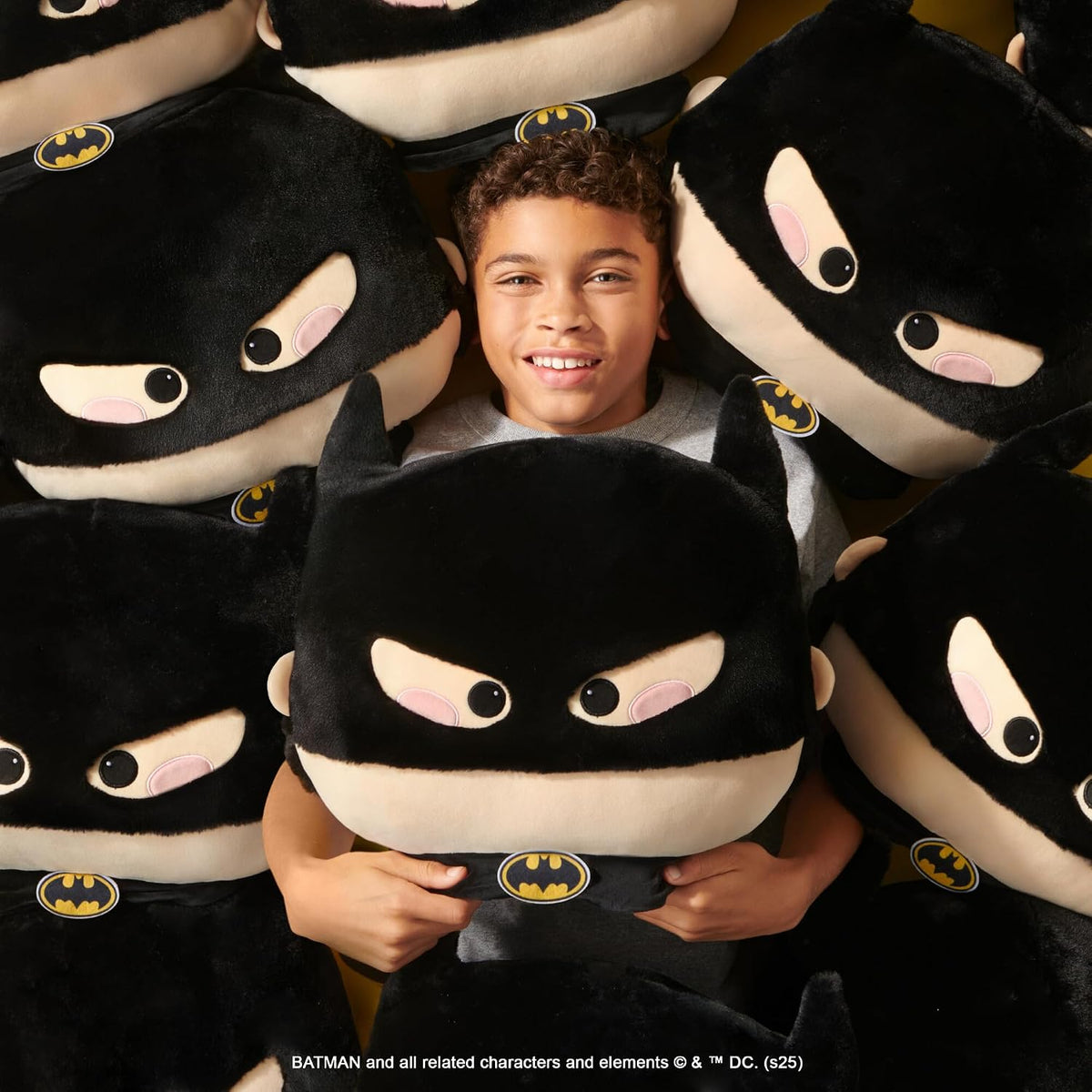 Jazwares Atamas by Russ - Peluche de Batman de 12 pulgadas, cabezas...