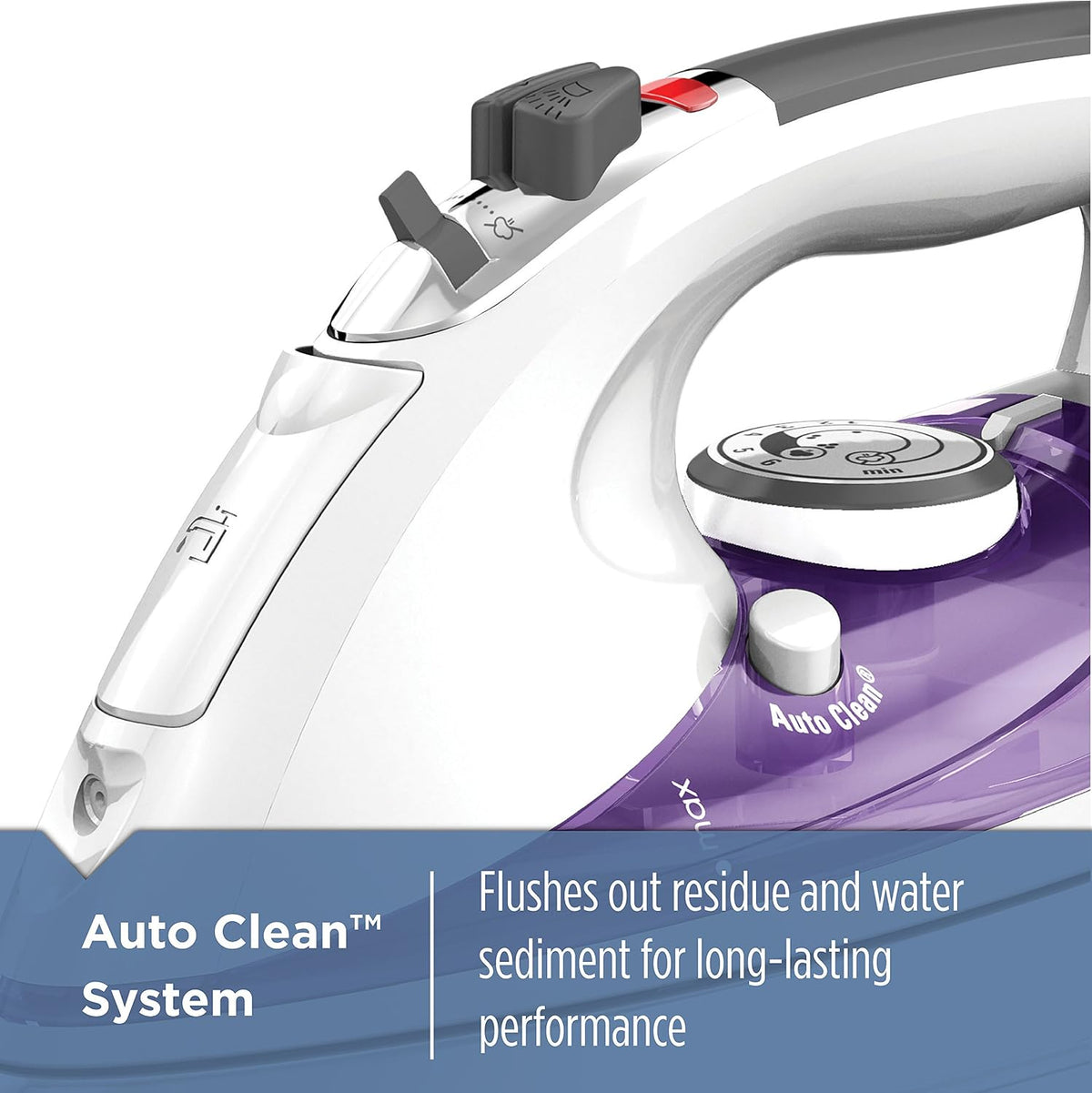 BLACK+DECKER Plancha de vapor profesional con suela de acero inoxid...