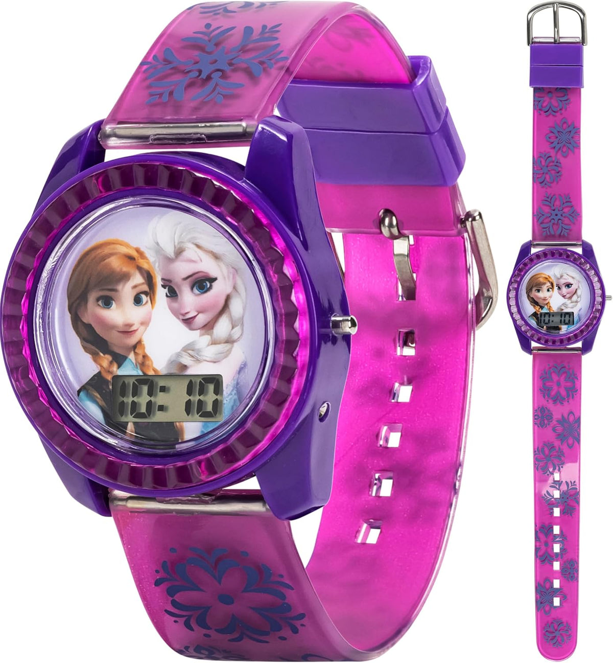 Accutime - Reloj de pulsera de cuarzo digital de Frozen, con pantal...