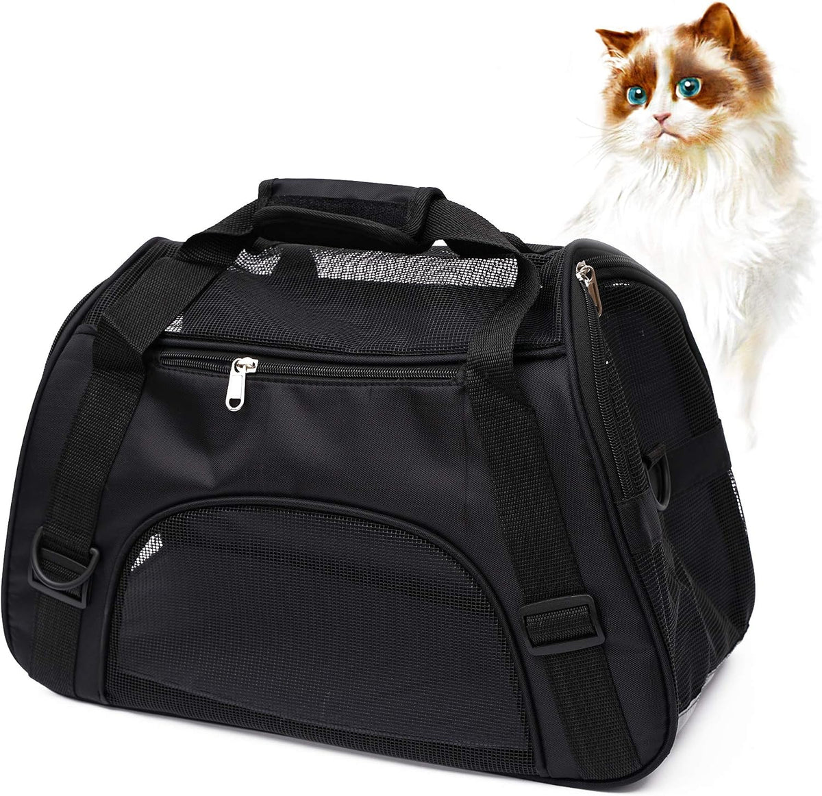 MuchL Transportín para Mascotas Transportines de Lados Suaves para...