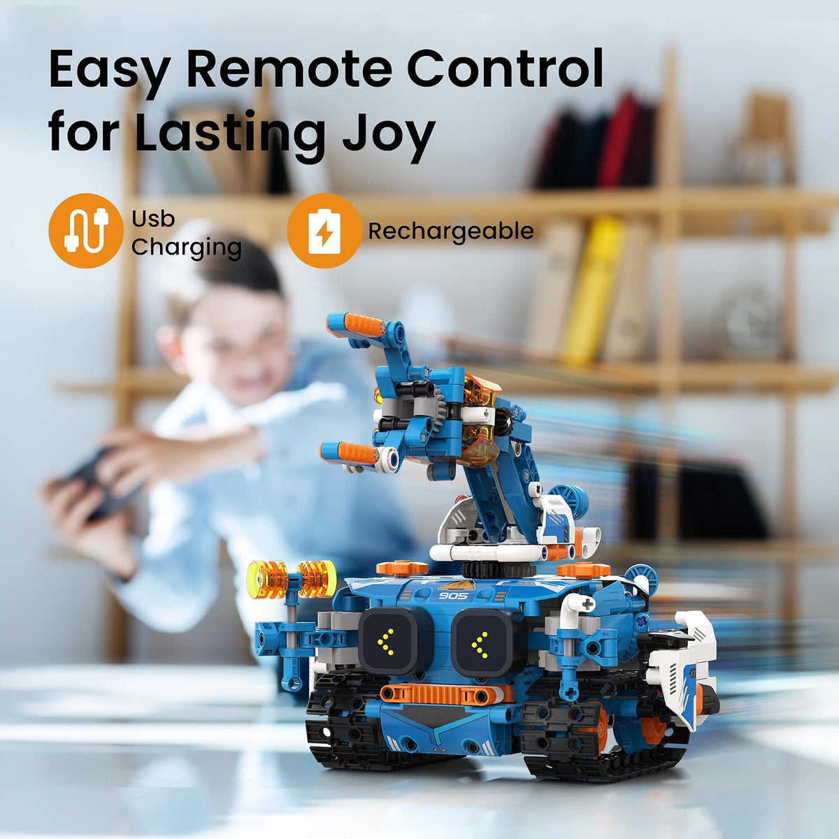 Sillbird Kit de robot de construcción con control remoto, regalos S...