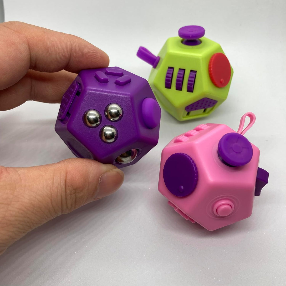YUFENGBY Cubo de juguete para ansiedad, cubo pequeño, juguetes para...
