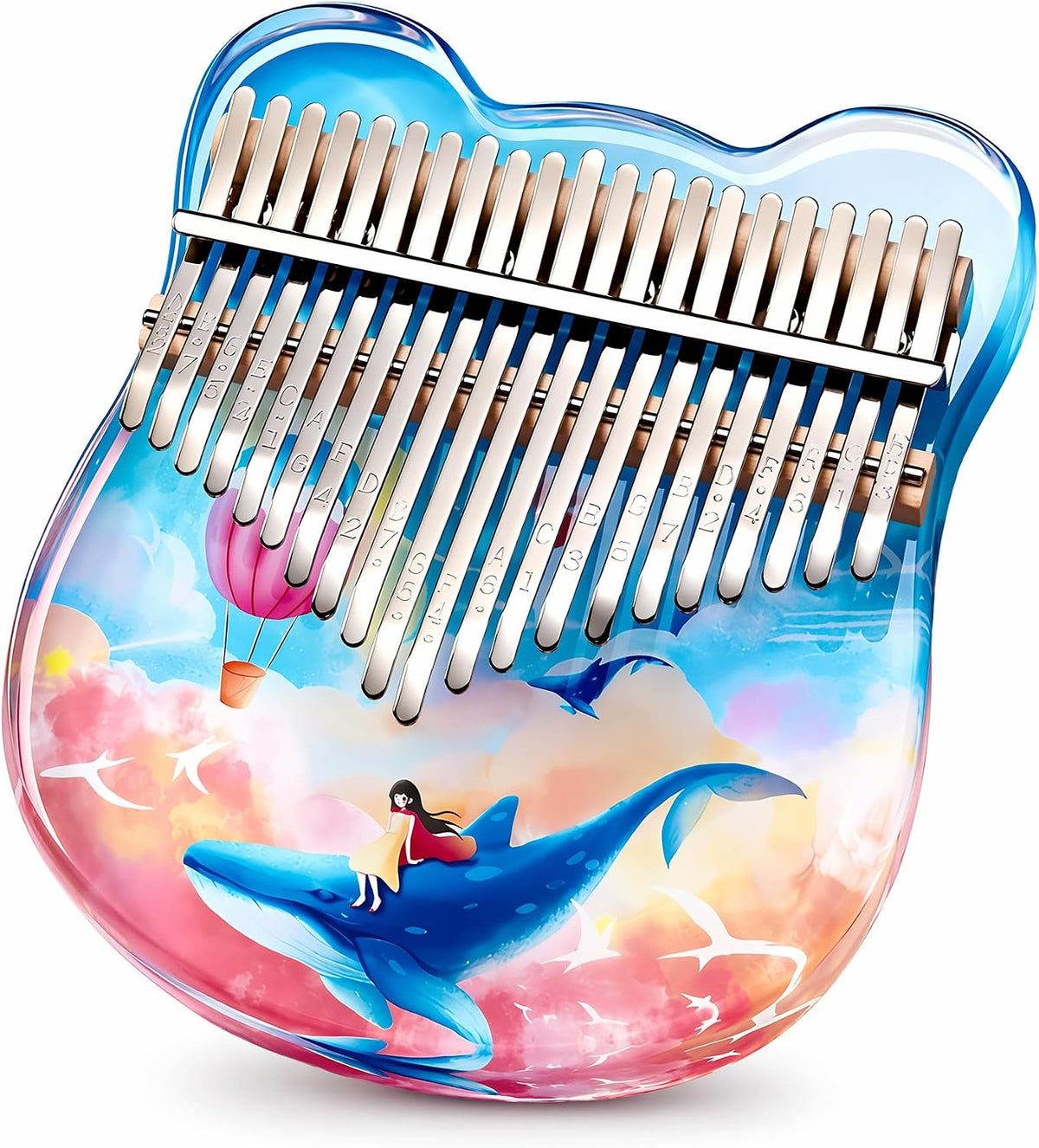 Stormee Kalimba - Piano de pulgar con 21 teclas, instrumento musica...