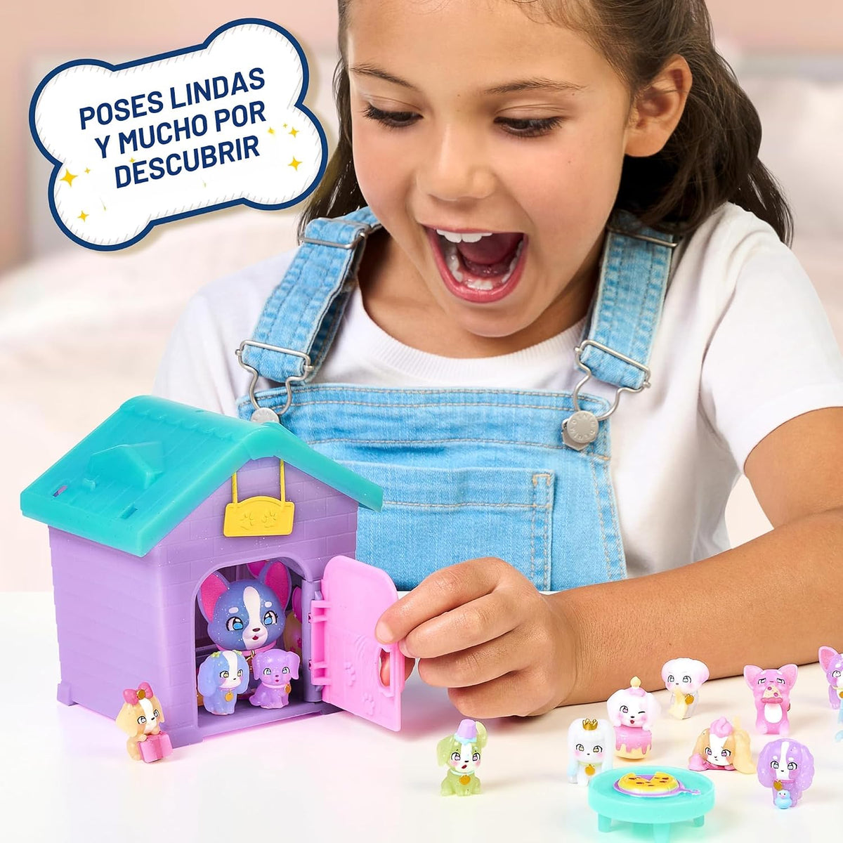 Little Live Pets - Juego de casa para cachorros, 15 mini cachorros...