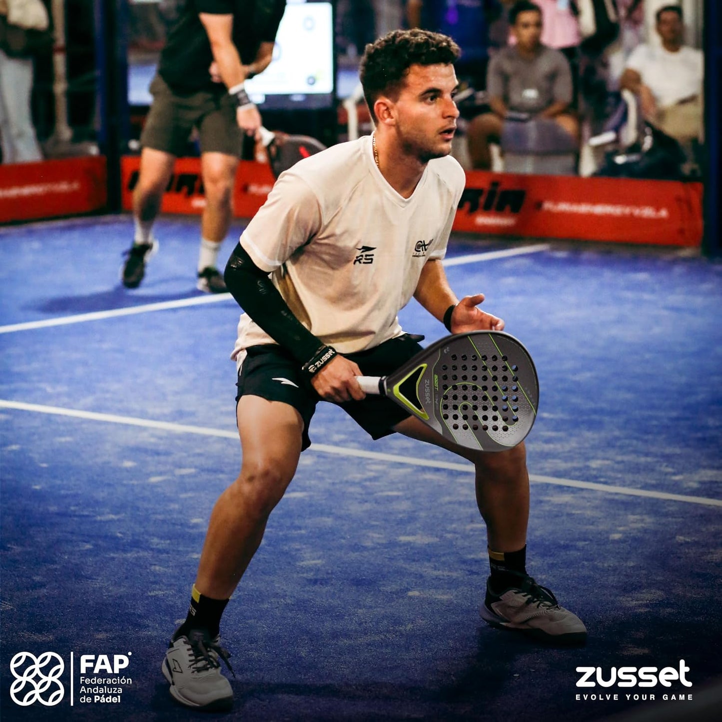 ZUSSET Pala Pádel Boost 2025 | Pala Padel Forma de Lágrima | 365gr...