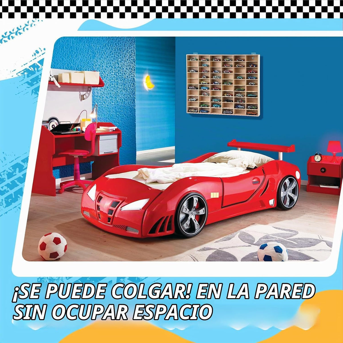 Seenelling 120 espacios en total 1\/64 ruedas fundidas a presión en...
