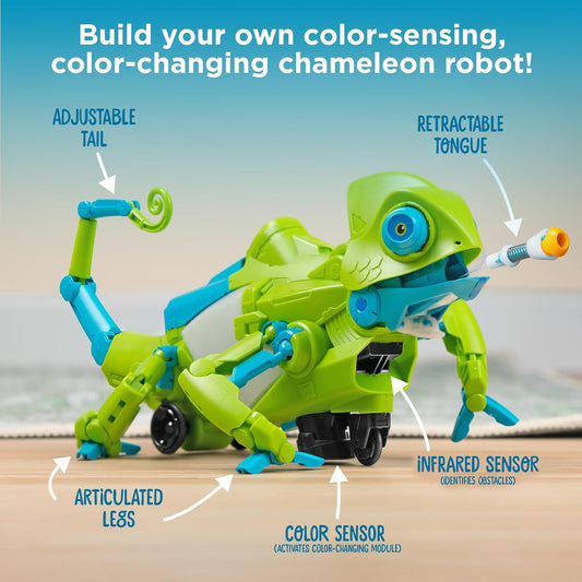 Thames &amp; Kosmos My Robotic Pet: Coding Chameleon STEM Kit de co...