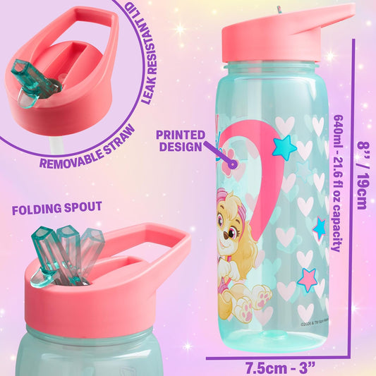 Get Trend Paw Patrol - Juego de lonchera y botella de agua para niñ...