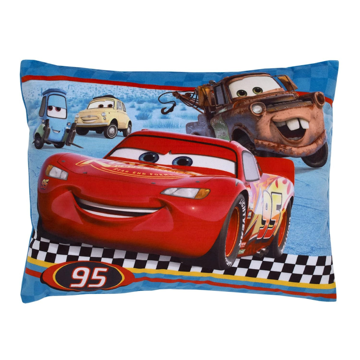 Disney Cars Lightning McQueen &amp; Tow-Mater - Juego de almohada y...