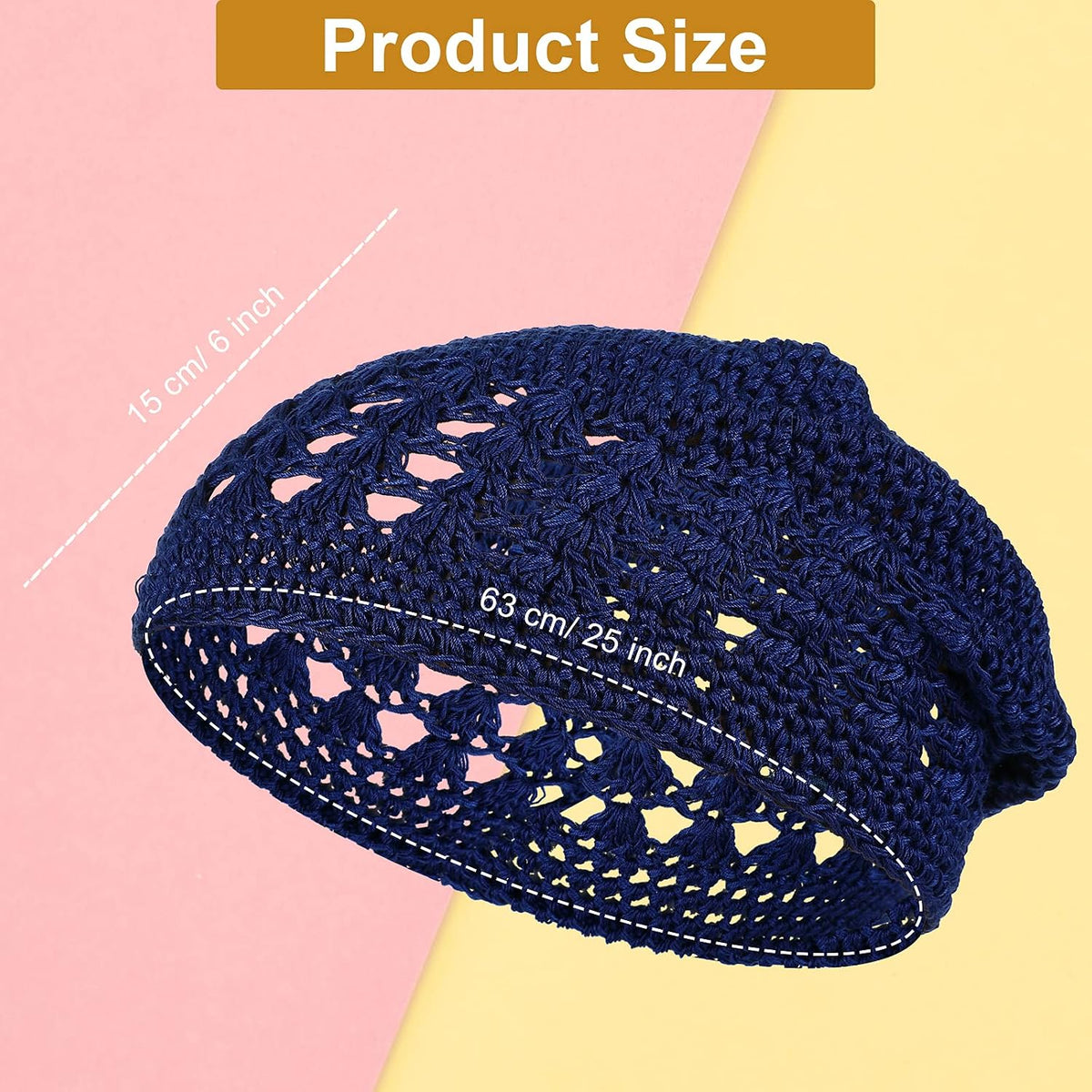 Boyiee Gorros de Punto Kufi Gorro de Ganchillo Gorros de Calavera G...