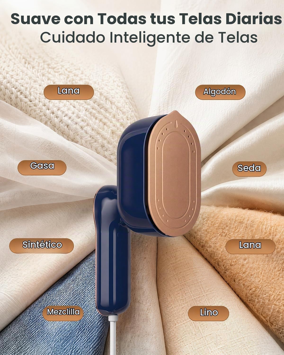 Vaporizador de hierro para ropa, vaporizador de ropa de viaje con m...