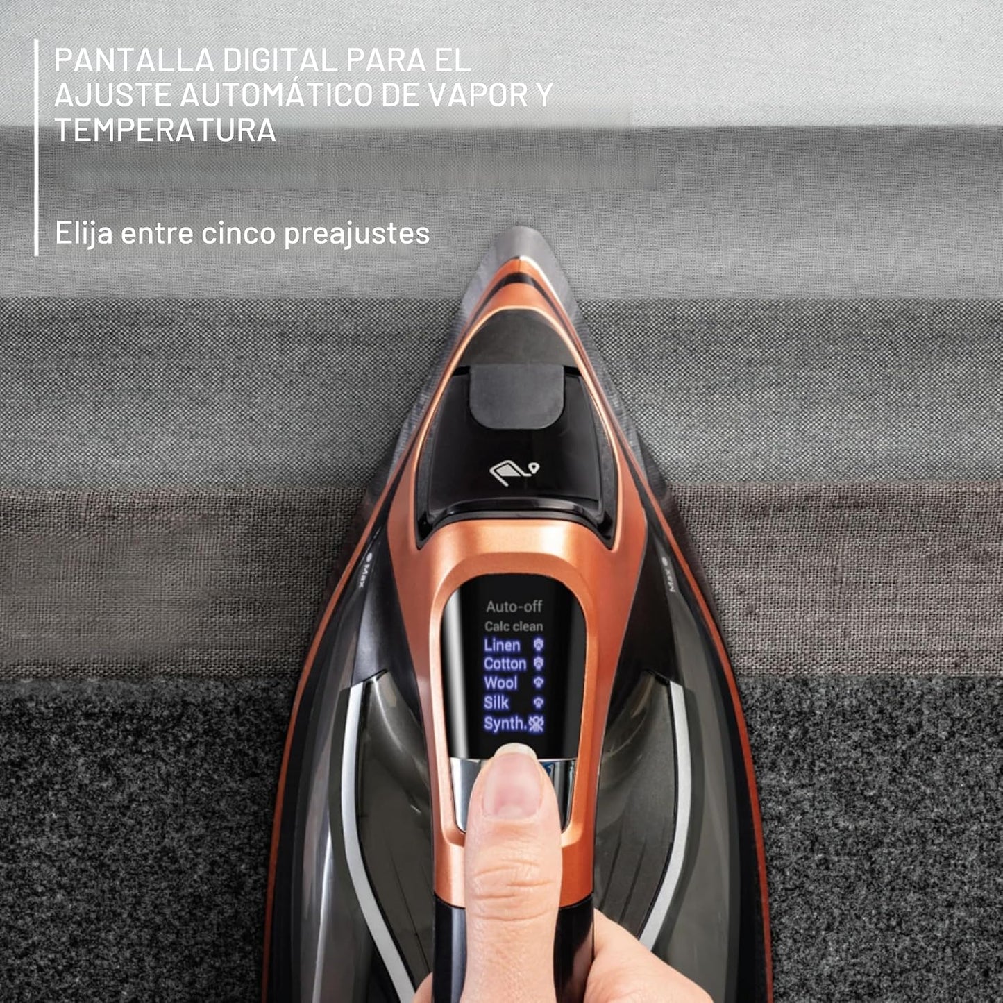 Plancha de Vapor Rowenta Iron Steam Force Pro para Ropa, 1850 Vatio...