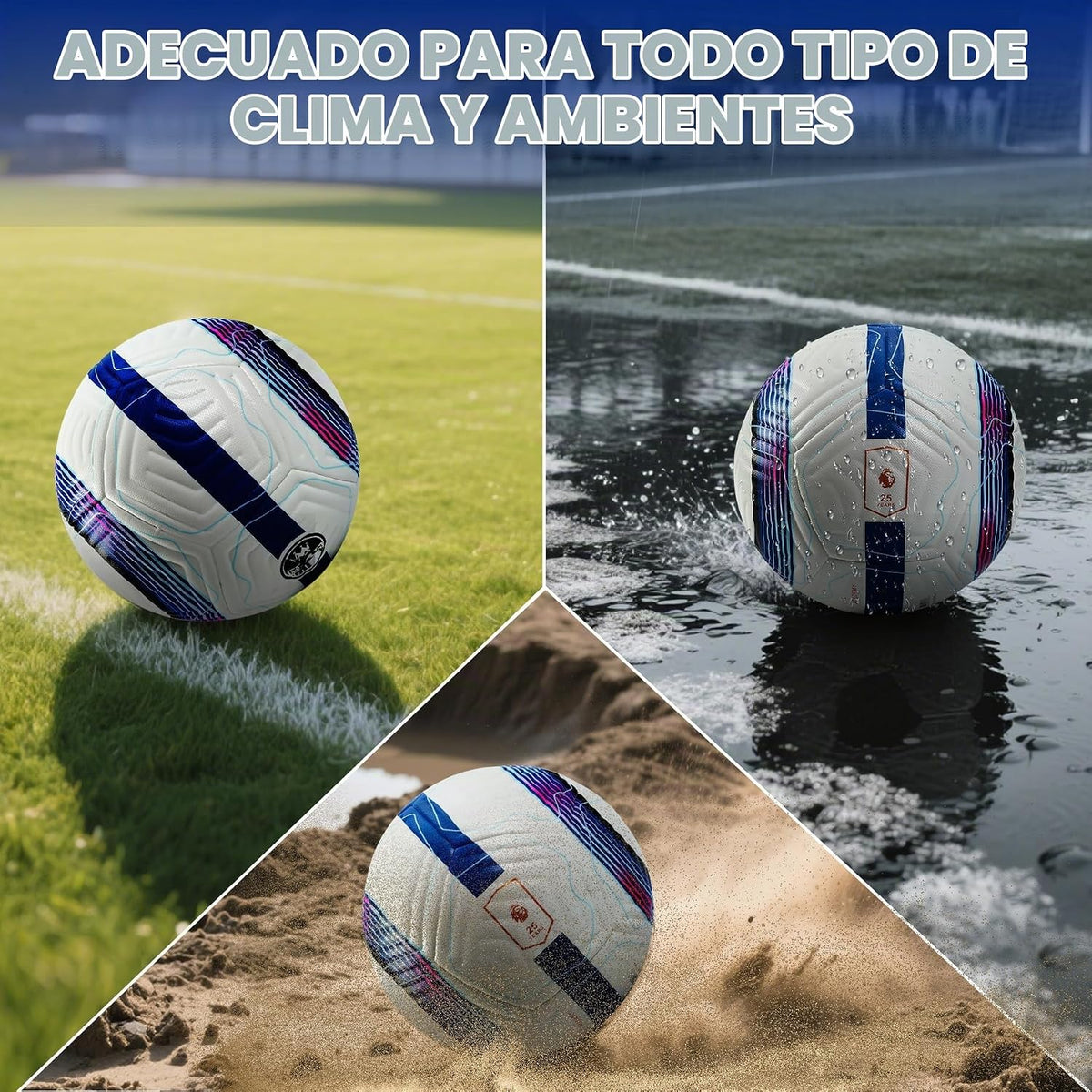 Balón de fútbol Academy tamaño 5