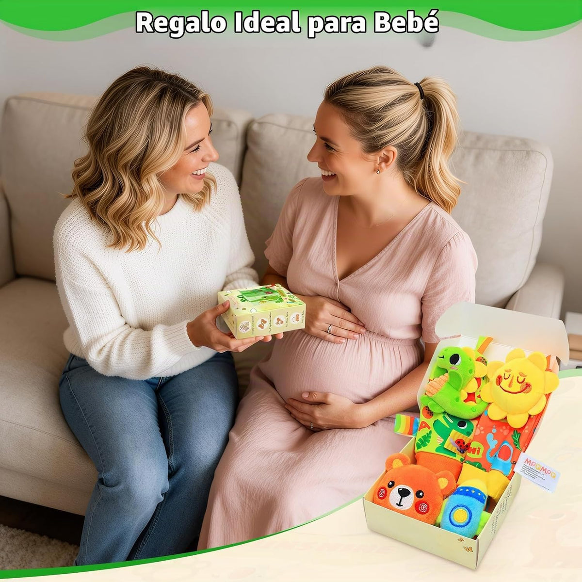 MPQMPQ Juguetes de sonajero para bebé, juguete sensorial para bebés...