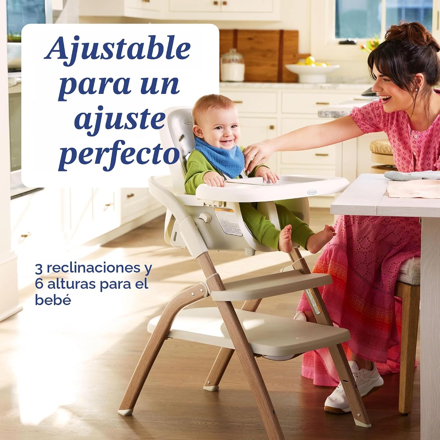 Graco EveryStep - Silla alta 6 en 1, para bebés y niños pequeños, s...