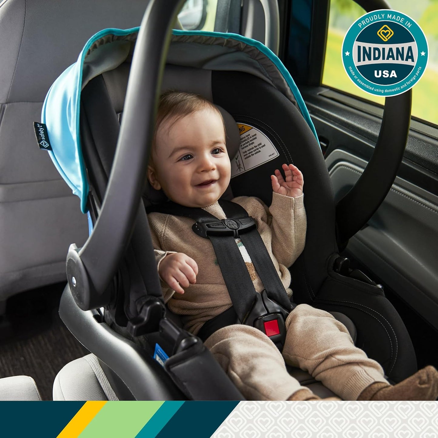 Safety 1st OnBoard FLX - Asiento infantil para automóvil, Wisteria...