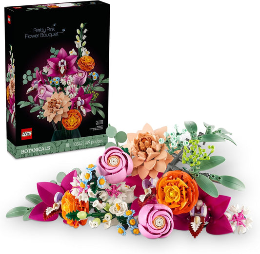 LEGO Botanicals Juego de Construcción de Ramo de Flores Rosas Bonit...