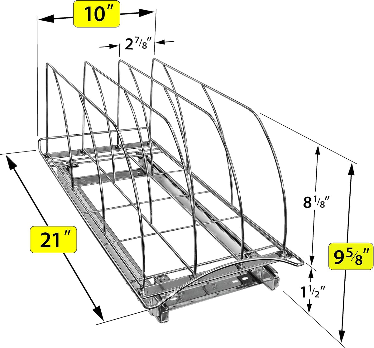 Lynk Professional® - Organizador de tabla de cortar, bandeja para g...