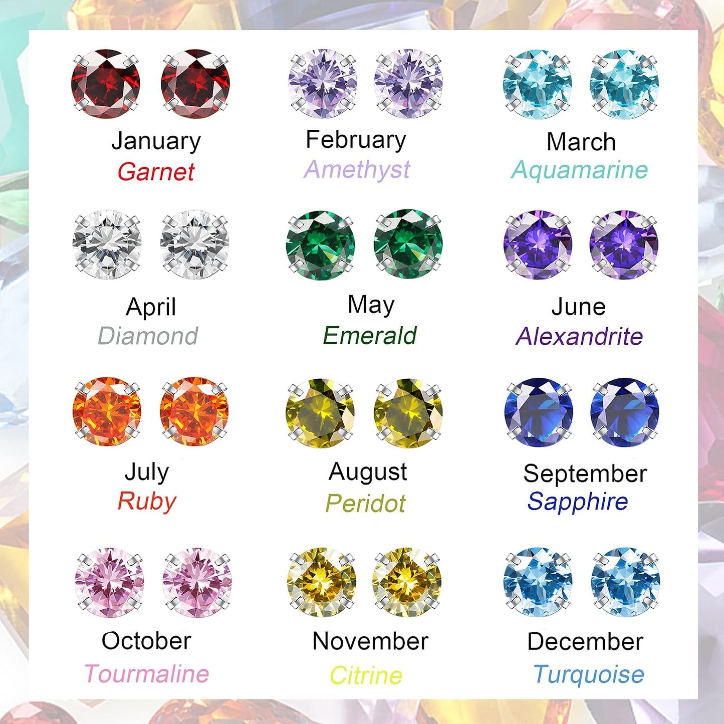 Fansilver Pendientes hipoalergénicos de 0.71 oz con parte trasera p...