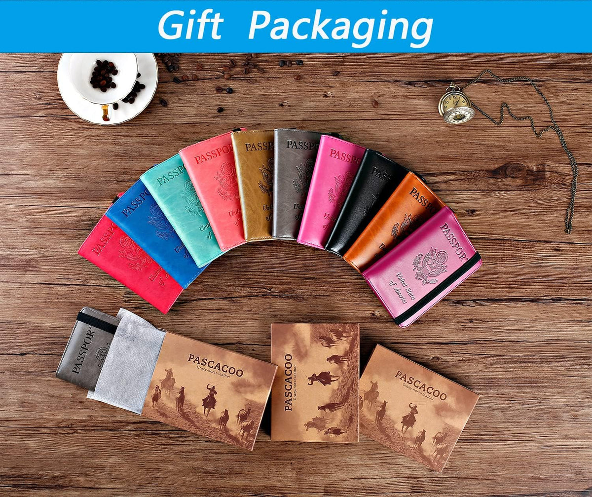 Soporte para pasaporte, artículos esenciales de viaje, funda para p...