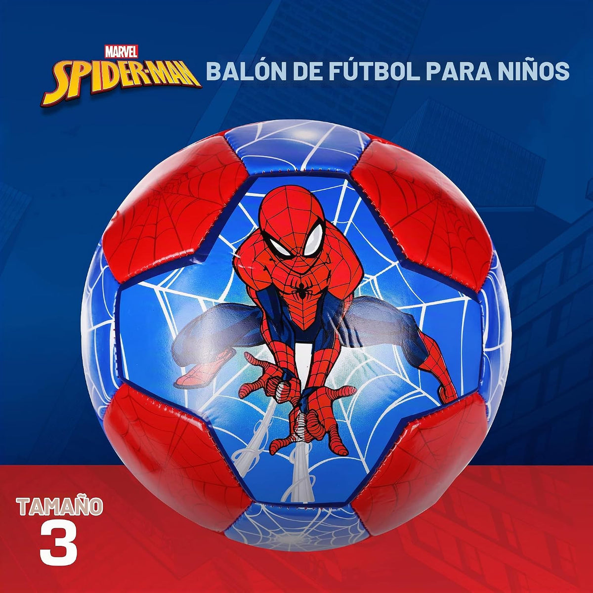 Capelli Sport Pelota de fútbol Marvel Spider-Man