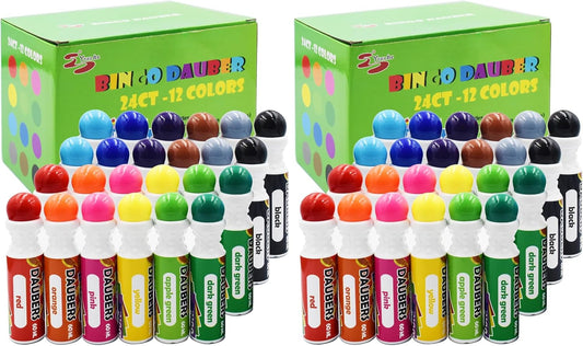 Yuanhe Bingo Daubers - Marcadores de puntos de colores mixtos, jueg...