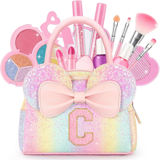 Kit de maquillaje lavable para niñas \u2013 Juego de maquillaje rea...