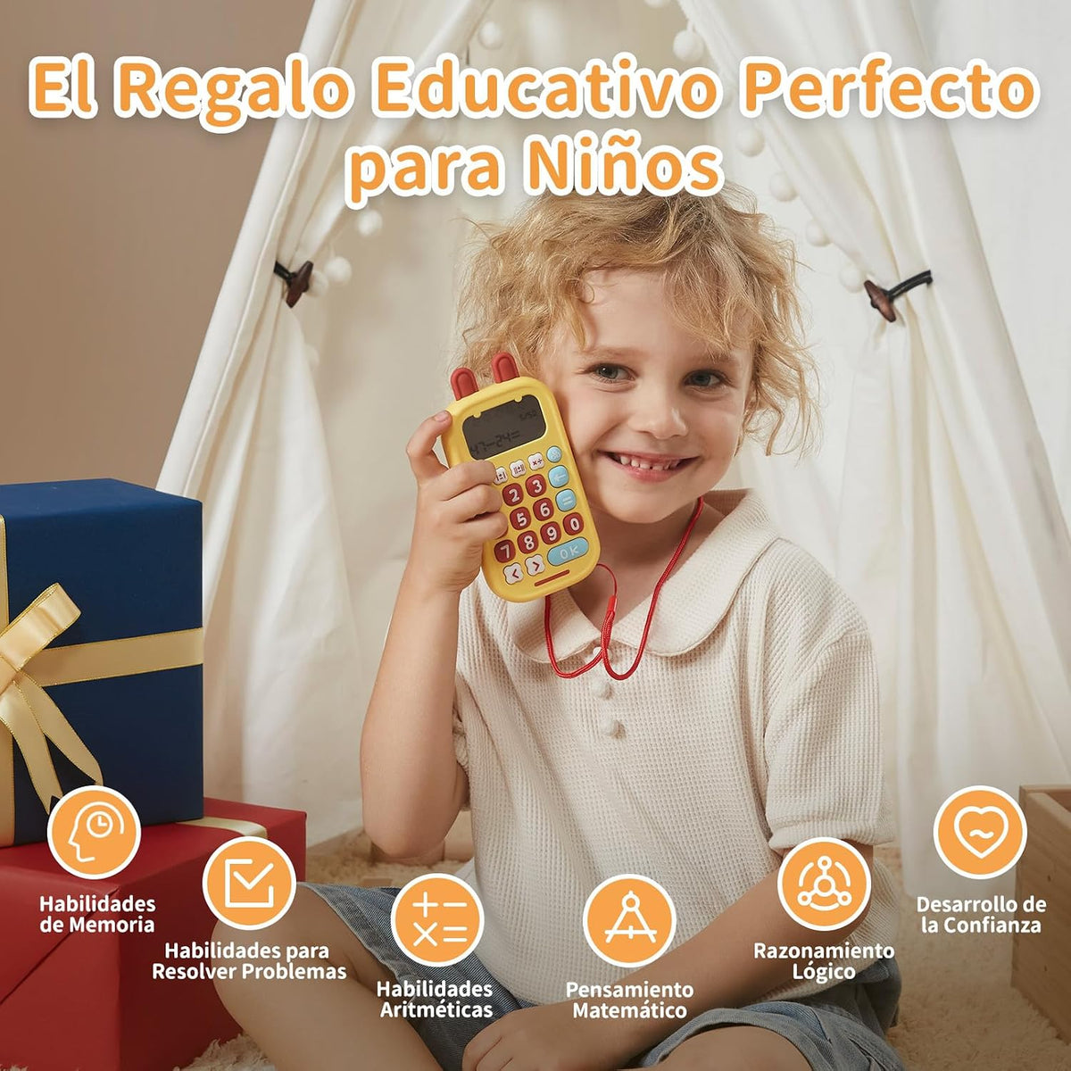 alilo Juegos de matemáticas para niños de 5 a 12 años, juguetes por...